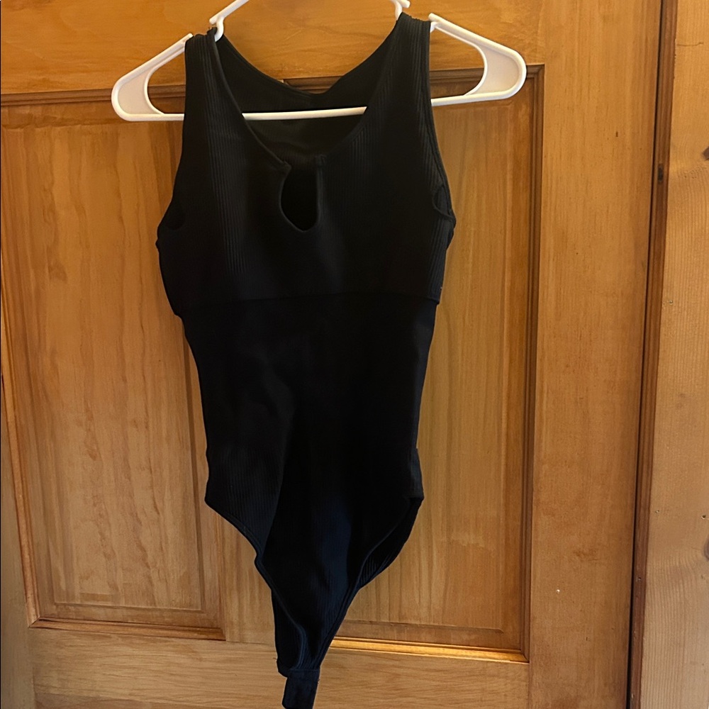 Elegant Black Women's Bodysuit
